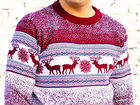 Новогодний свитер арт.713366