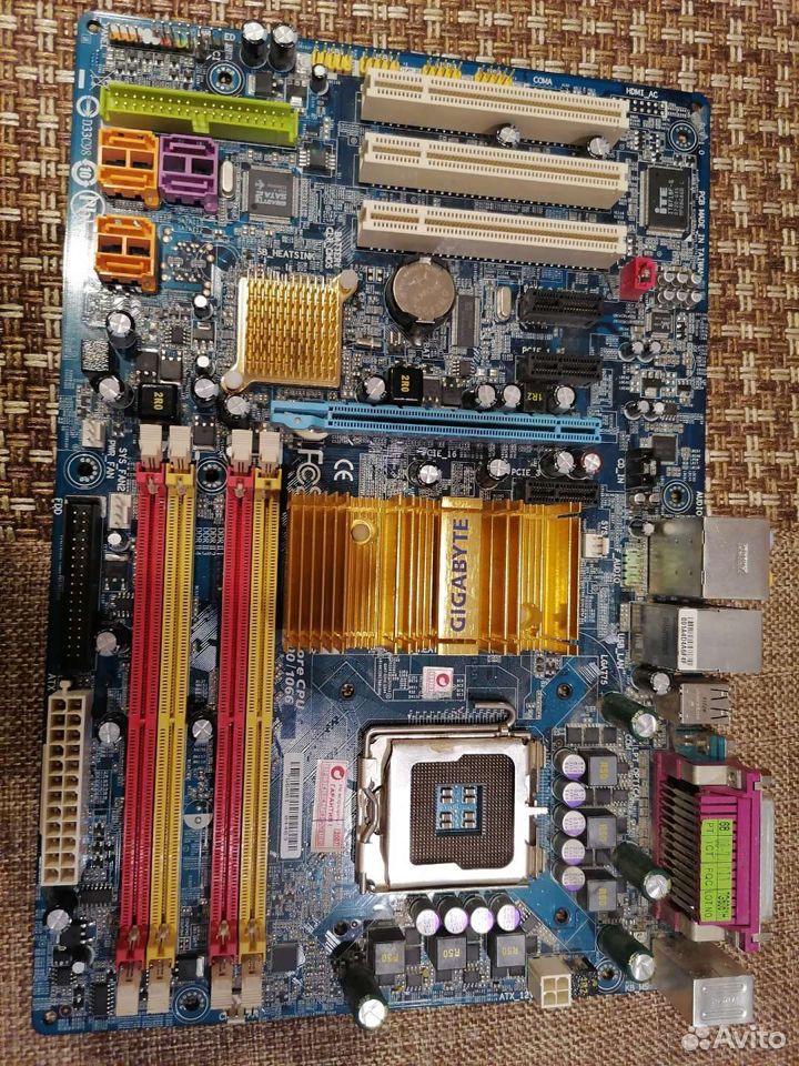 Gigabyte GA-P35-S3 / 775 сокет