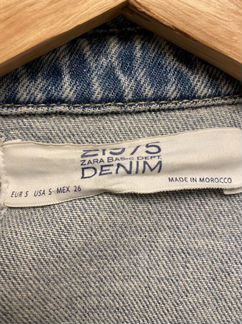 Джинсовая куртка zara