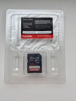 Карта памяти Sandisk Extreme pro 32gb 95Mb/s