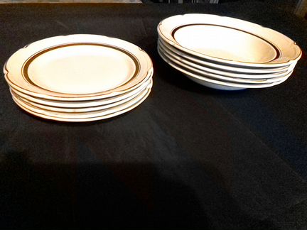 Набор тарелок 2 вида СССР