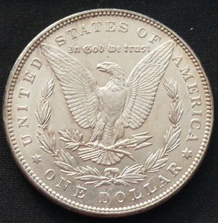 Доллар Моргана 1898 серебро США Филадельфия