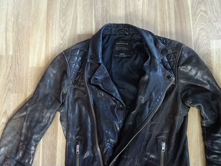 Allsaints куртка кожаная