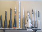 Коллекция макетов ракет 10 шт