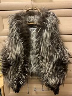 Жилет натуральный мех