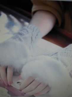 Перчатки-митенки