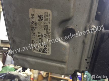 Блок управления двигателем М272 для Mercedes