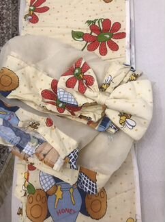 Балдахин и бортики в детскую кроватку