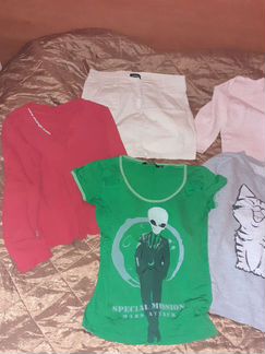 Вещи пакетом для девочки 42-44