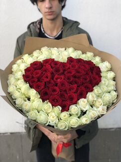 101 роза букет Роз розы 51 31