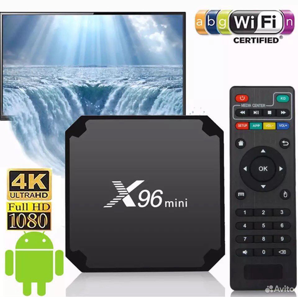 X96 мини 4K тв-приставка Android 7.1 89602686850 купить 1