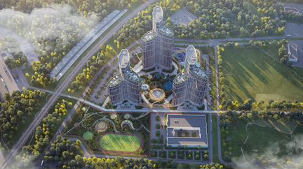 Квартира-студия, 75.5 м², 13/39 эт.