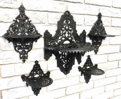 Касли Полка Малая Ажурная Чугун Каслинское Литье