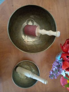 Тибетские поющие чаши диаметром 23см