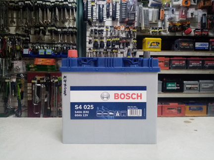 Аккумулятор bosch Silver 60 А/ч прямая L+ EN 540A