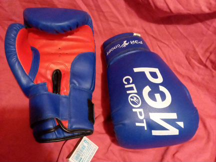 Боксерские перчатки Рэй спорт 12унц