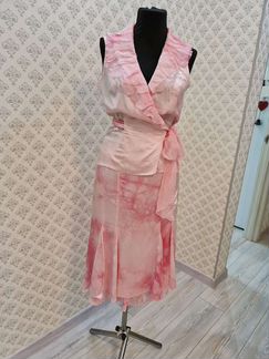 Шёлковый костюм Caterina Leman