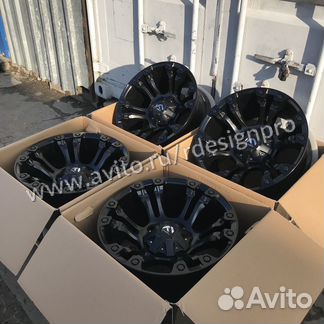 Диски Fuel D560 Vapor R22 на Ford F-250 F-350