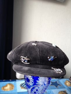 Кепка вельвет