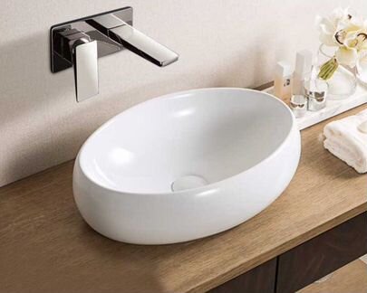 Раковина белая накладная Gid(italy) N9030b