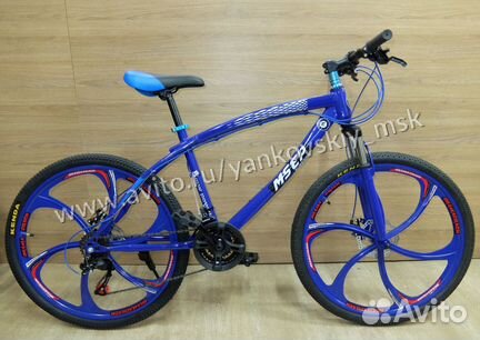 Велосипед на литых дисках