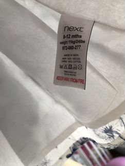 Детское платье next