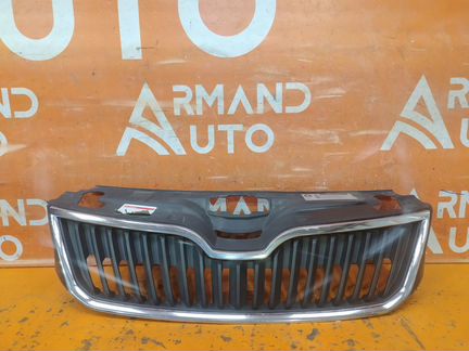 Решетка радиатора Skoda Rapid 1 2014-Нв