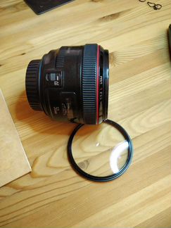 Объектив canon 50mm f1.2