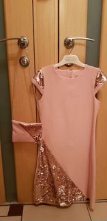 Платье р.146-152-158Новогоднее нарядное празднично