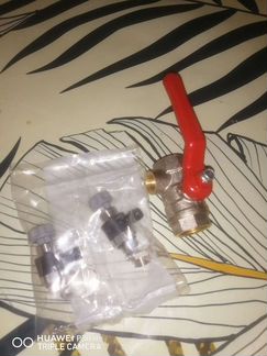 Кран шаровый полнопроходный со спускным устройство