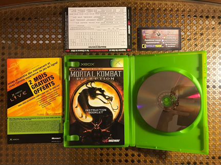 Mortal Kombat: Deception для Microsoft xbox