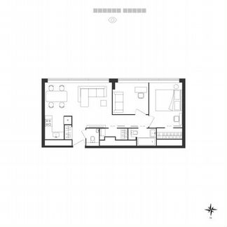 2-к апартаменты, 54.1 м², 22/26 эт.