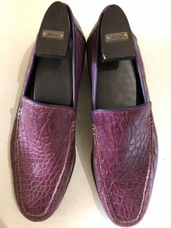 Новые Мокасины Brioni крокодил оригинал