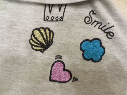 Юбка Coccodrillo и лонгслив р.110-116, новые