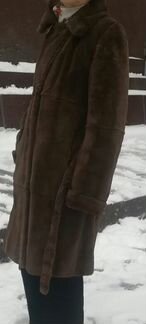 Шуба стриженый бобрик