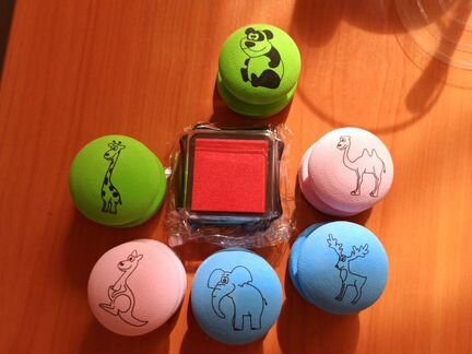 Набор штампов,6 шт