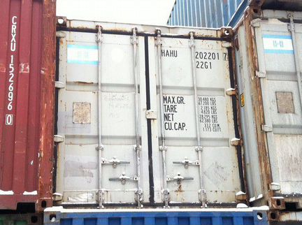 Морской контейнер 20 фут бу hahu 2022017