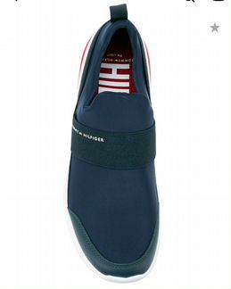 Слипоны 46 tommy hilfiger tri stripe slip-on sneak