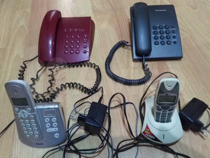 Телефоны проводные и радиотелефоны