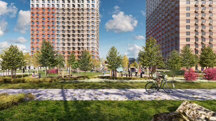 2-к квартира, 56.3 м², 13/33 эт.