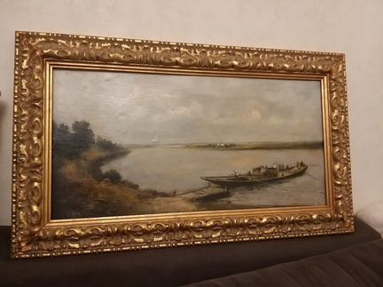 Картина маслом автор Петров