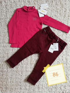 Новая одежда для девочки 86-92см