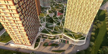 2-к апартаменты, 59.9 м², 8/21 эт.