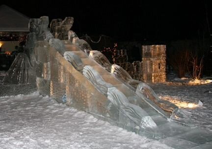 Изготовление ледяных баров