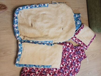 Конверты на овчине 80см