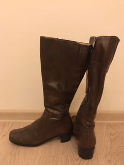 Сапоги кожаные 36