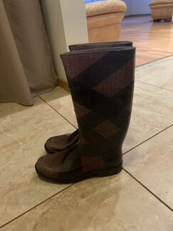 Сапоги резиновые Burberry 39 размер новые