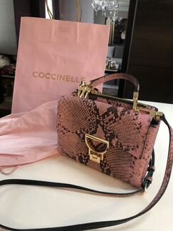 Сумка Coccinelle Arlettis python