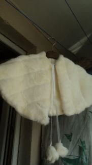 Пелерина накидка на девочку