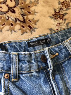 Джинсы Bershka 32 и Юбка oodji 34